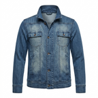 Five Four Medium Wash Denim Trucker Jacket