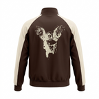 Fasade Colorblock Track Jacket Brown & Cream