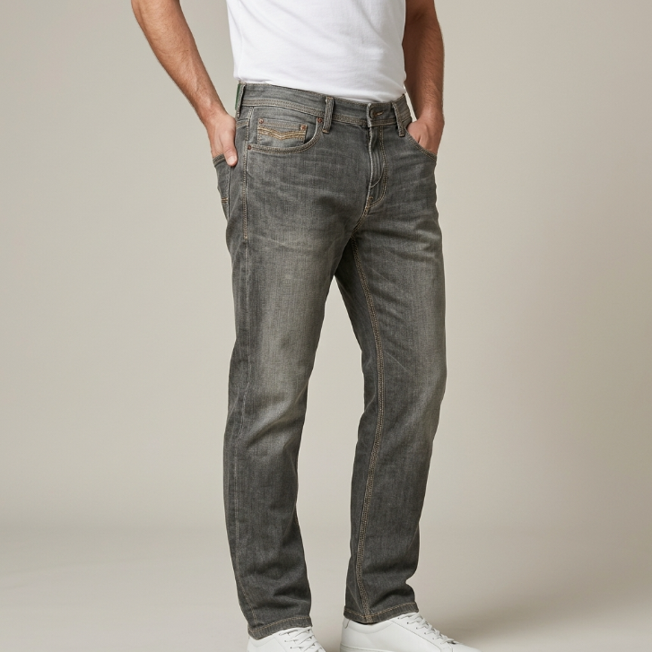 Five Four Gray Washed Jeans