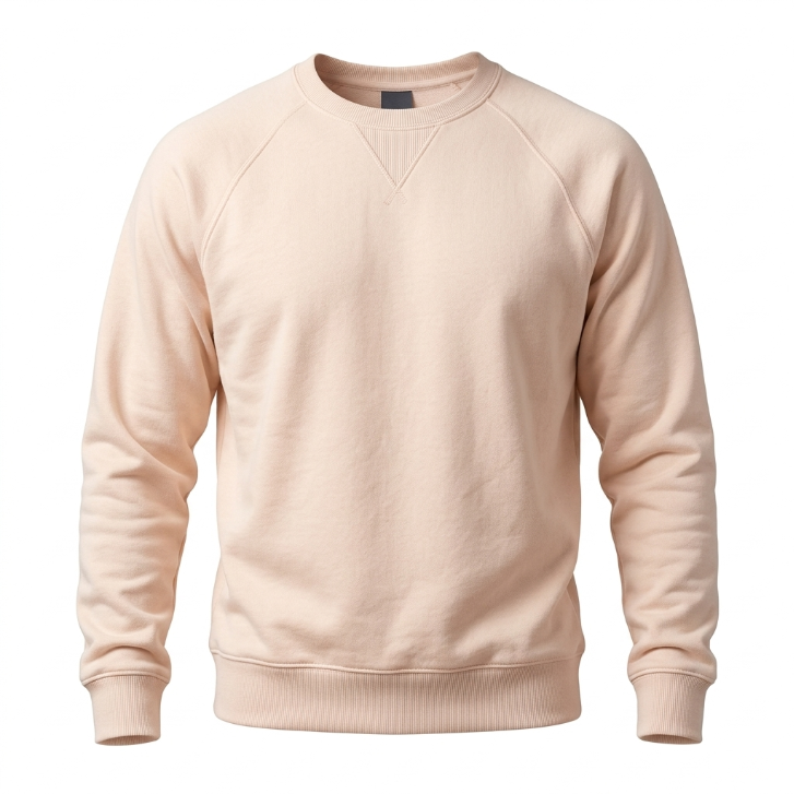 Premium Crewneck Sweatshirt in Blush