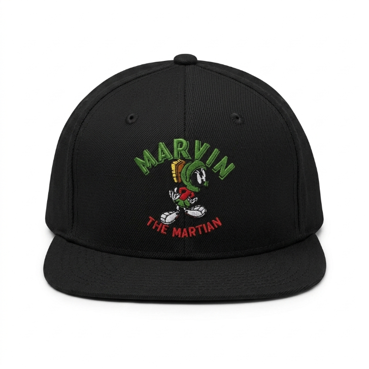 Marvin the Martian Low Profile Unstructured Dad Cap with Snap Back