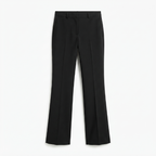 Theory Black Tailored Flared Trousers Size 4