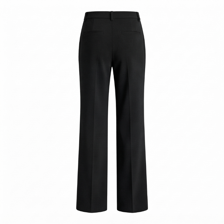 Theory Black Tailored Flared Trousers Size 4