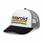 Polaroid Screen Print Adjustable 5-Panel Trucker Hat