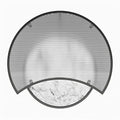 Mr. Kate Moon Phases Nesting Coffee Tables, White Faux Marble/Glass
