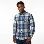 Levi's Plaid Button-Down Shirt - Blue Multi Plaid