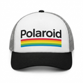Polaroid Screen Print Adjustable 5-Panel Trucker Hat