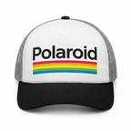 Polaroid Screen Print Adjustable 5-Panel Trucker Hat