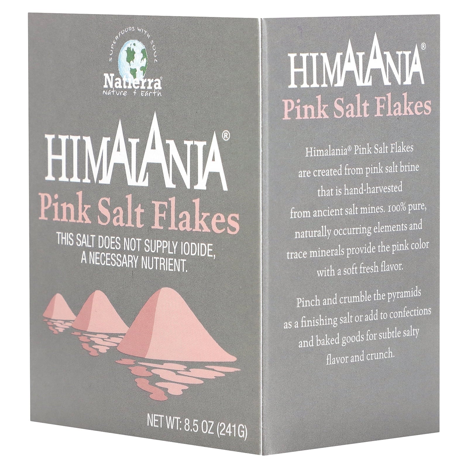 Natierra Himalania® Himalayan Pink Salt Flakes – 8.5 oz (6-Pack)