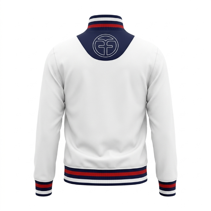 Five Four Clothing Project White Track Jacket