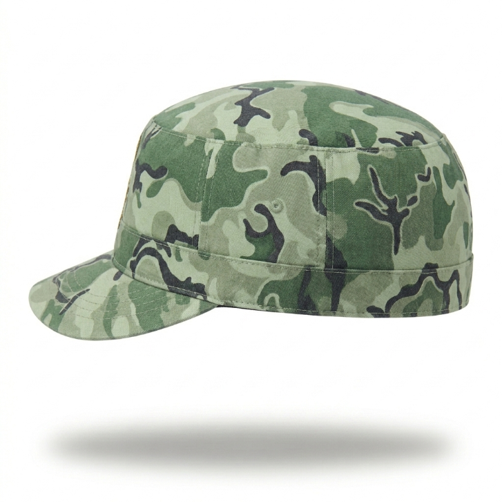 Five Four Nation Green Camo Cap