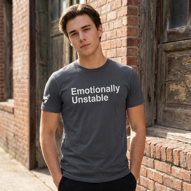 Walter Geoffrey Emotionally Unstable Puppy Face Tee