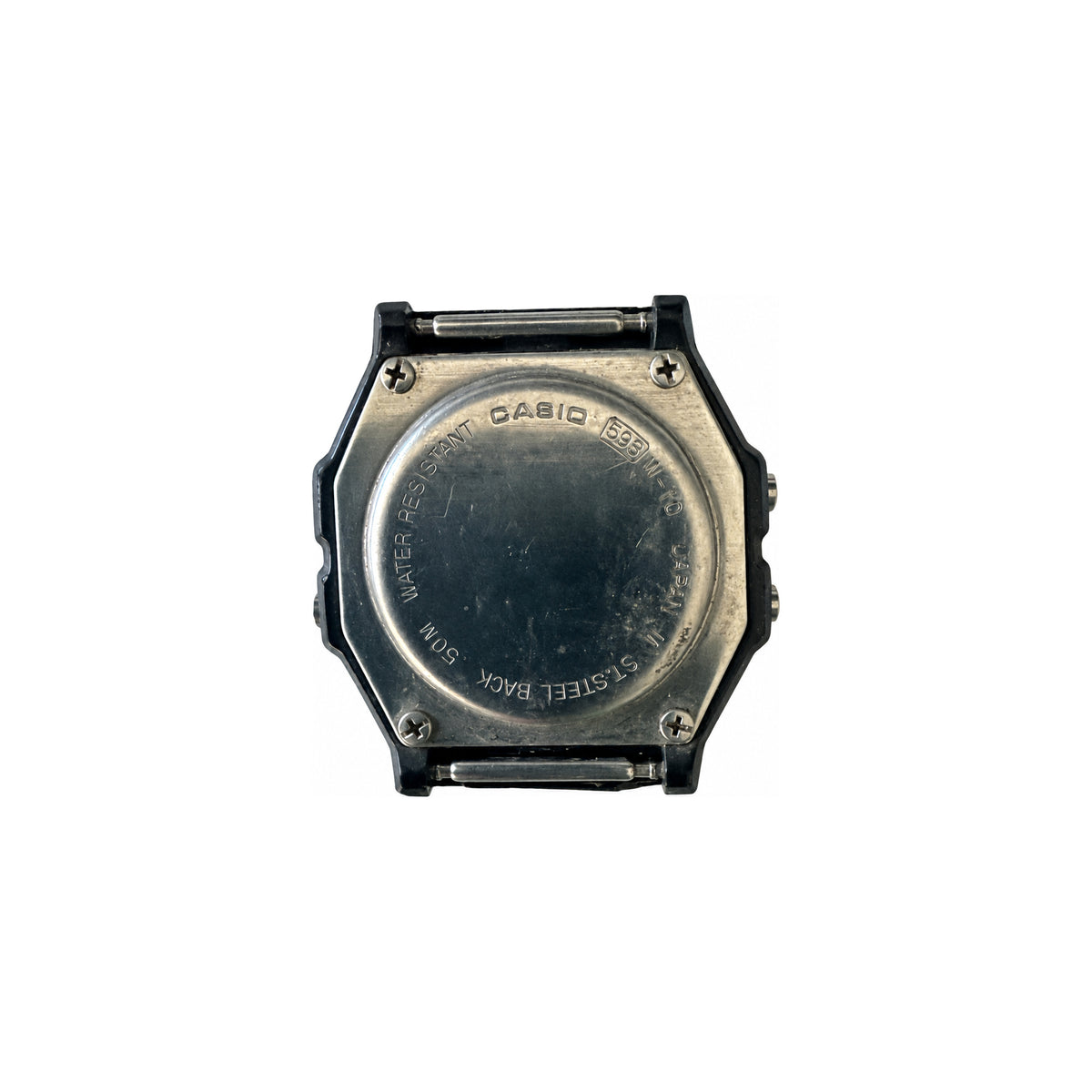 Vintage Casio W-19 568 Alarm Chronograph Digital Watch - Requires a Battery