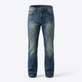 Title Five Four Original Straight Medium Wash Distressed Jeans