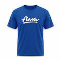 Five Four "Flava" Script Logo Graphic T-Shirt Royal Blue