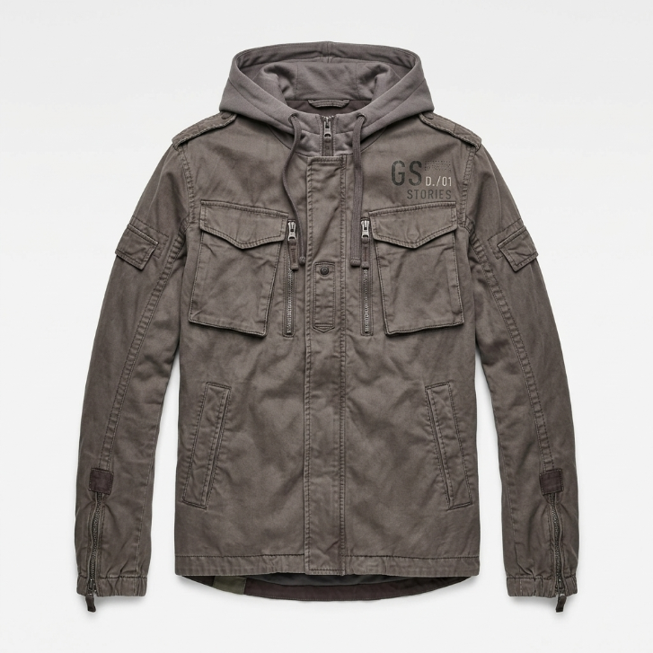 G-Star Raw GS3301 Hooded Field Jacket