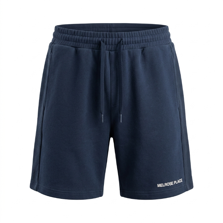 Five Four Melrose Place Navy Sweat Shorts