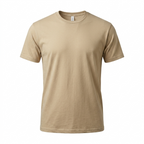 Gildan Ultra Cotton Blank Crewneck T-Shirt Beige
