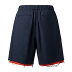 Five Four Nick Wooster Gray Pinstripe Shorts