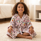 Mad Dog Fleece Kids Robes - Unicorn (Girls)