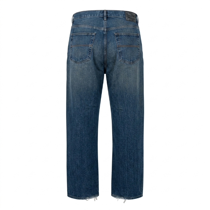 Express Mineral Wash Relaxed Fit Straight Leg Jeans