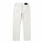 Uniqlo UJ White Slim Fit Straight Leg Denim Jeans