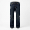 Monarchy Distressed Dark Wash Straight Leg Denim Jeans