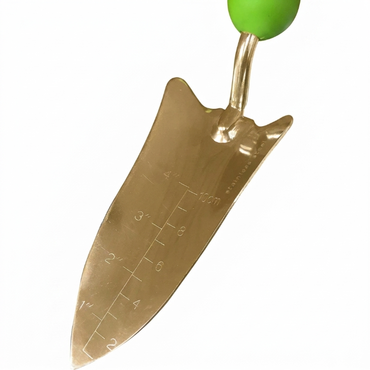 Garden Guru Transplanter Trowel Shovel – Stainless Steel Hand Shovel with Ergonomic Grip for Gardening, Planting & Digging