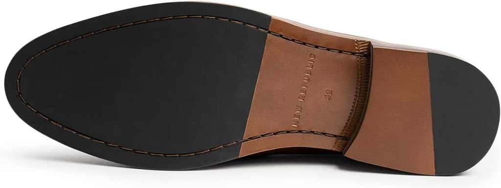 New Republic Men's Allen Leather Loafer - Pecan