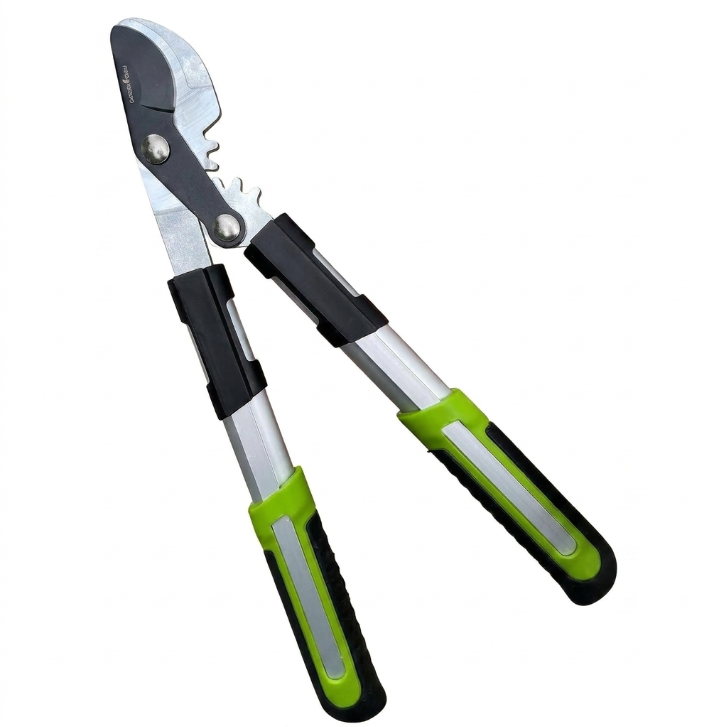 Garden Guru Power Bypass Loppers Tree Trimmer Clipper – 3X Cutting Power Gardening Pruner with High Carbon Steel Blade