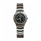 Vintage Edward Lynn Black Dial Sports Bracelet Watch - Requires a Battery