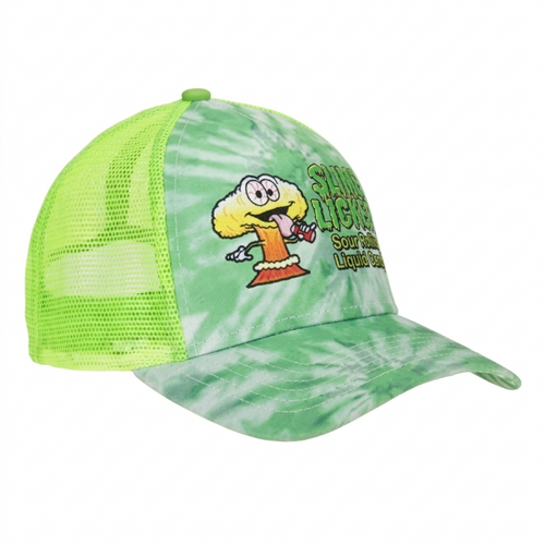 5-Panel Structured Snapback, Sublimated Tie Dye