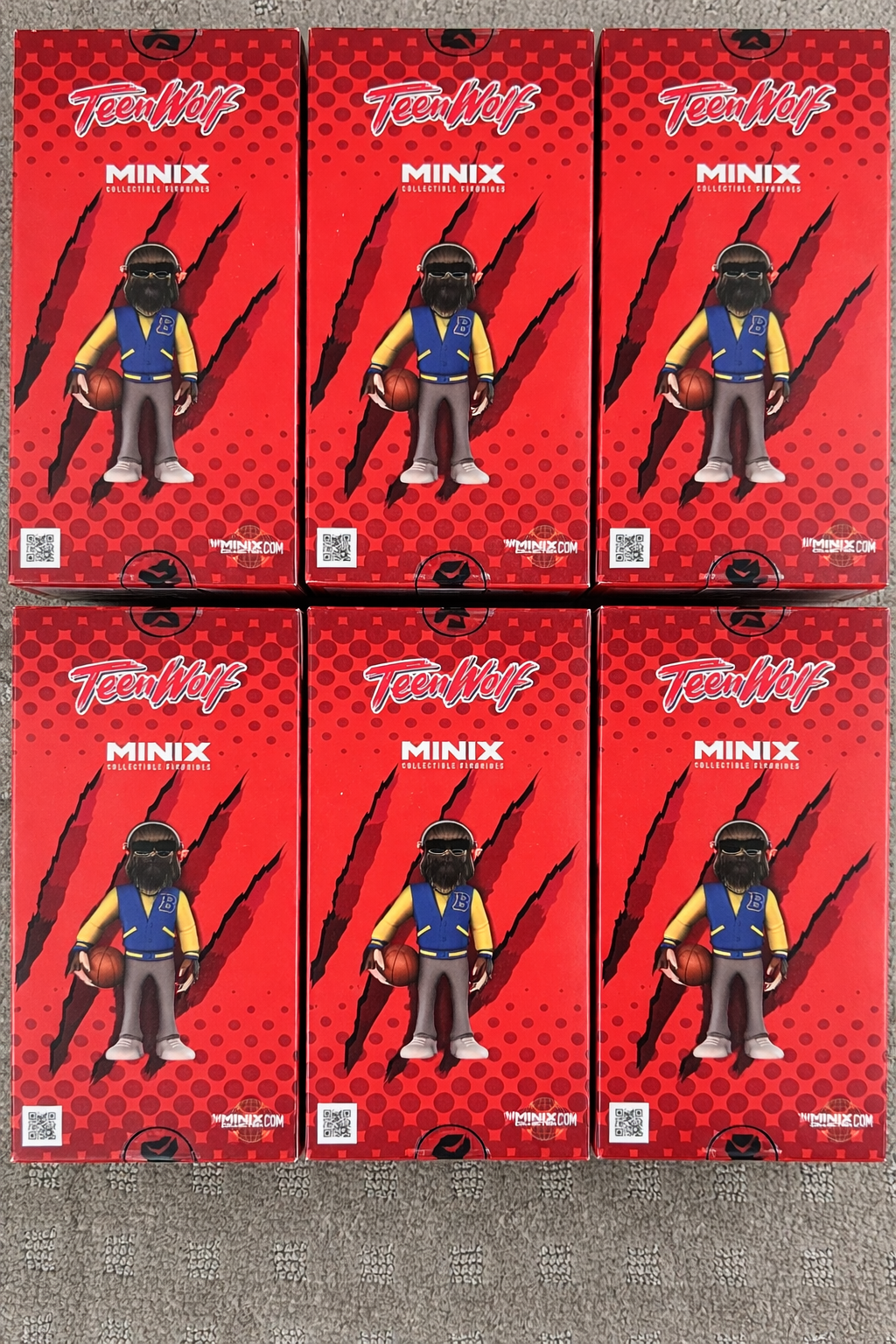 Minix Collectible Figure Scott Howard Teen Wolf  (Case Of 6 Factory Sealed)