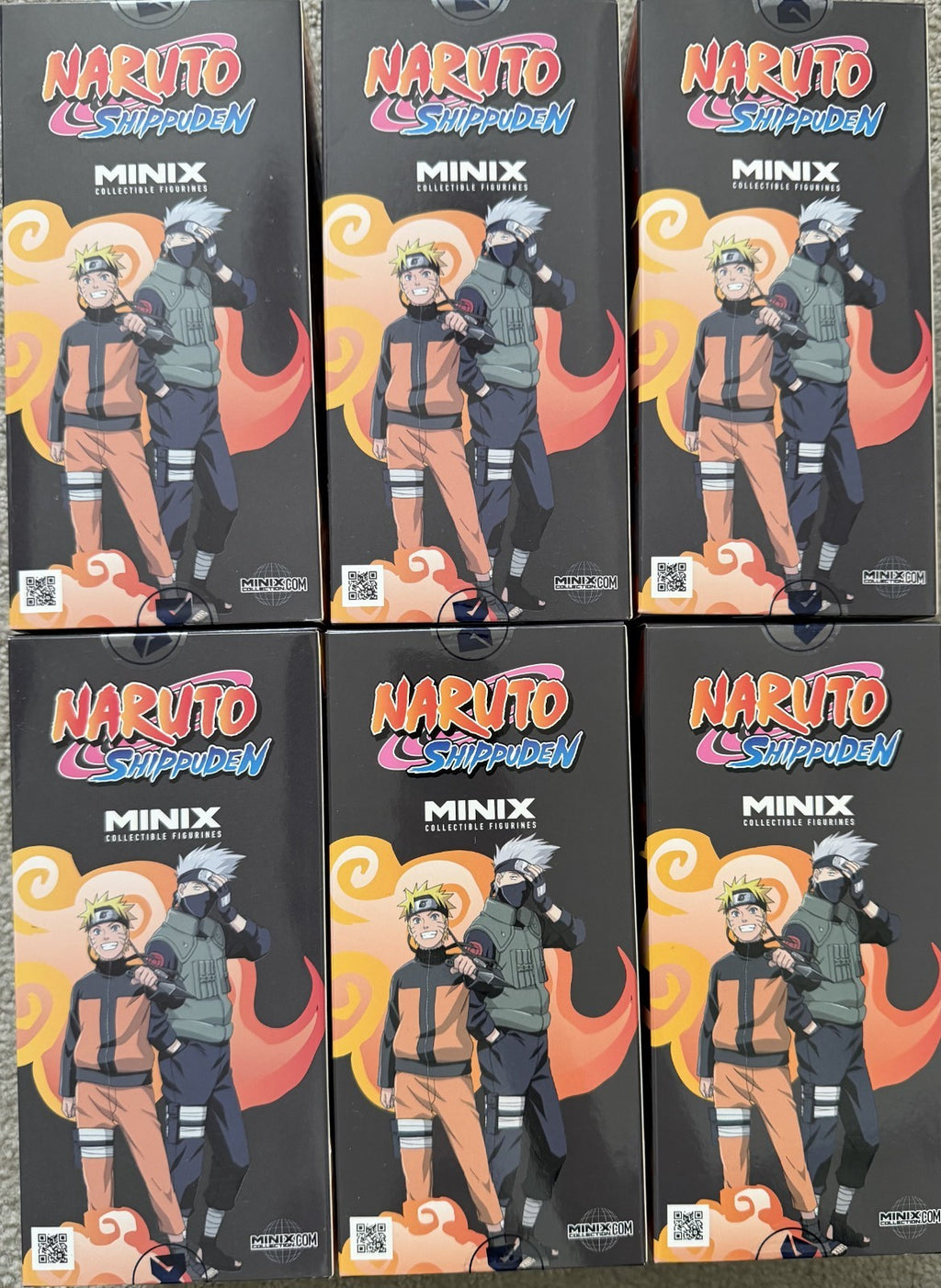 Minix Collectible Figure  Naruto Shippuden Kakashi (Case Of 6 Factory Sealed)