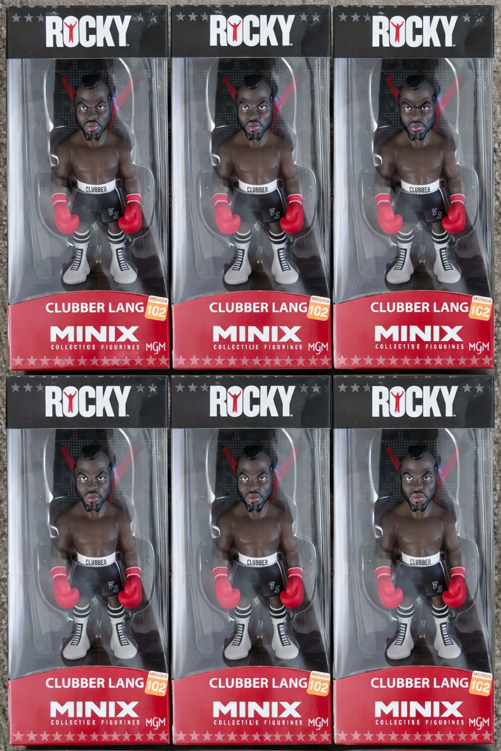 Minix Collectible Figure Rocky Clubber Lang (Case of 6)