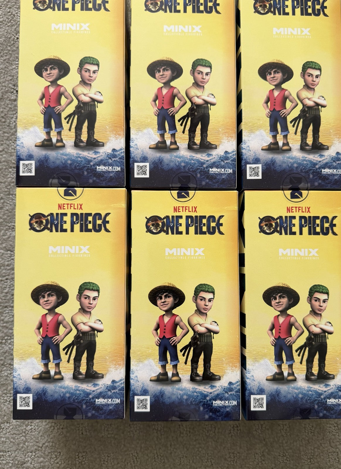 Minix Collectible FigureOne Piece Zoro (Case Of 6 Factory Sealed)