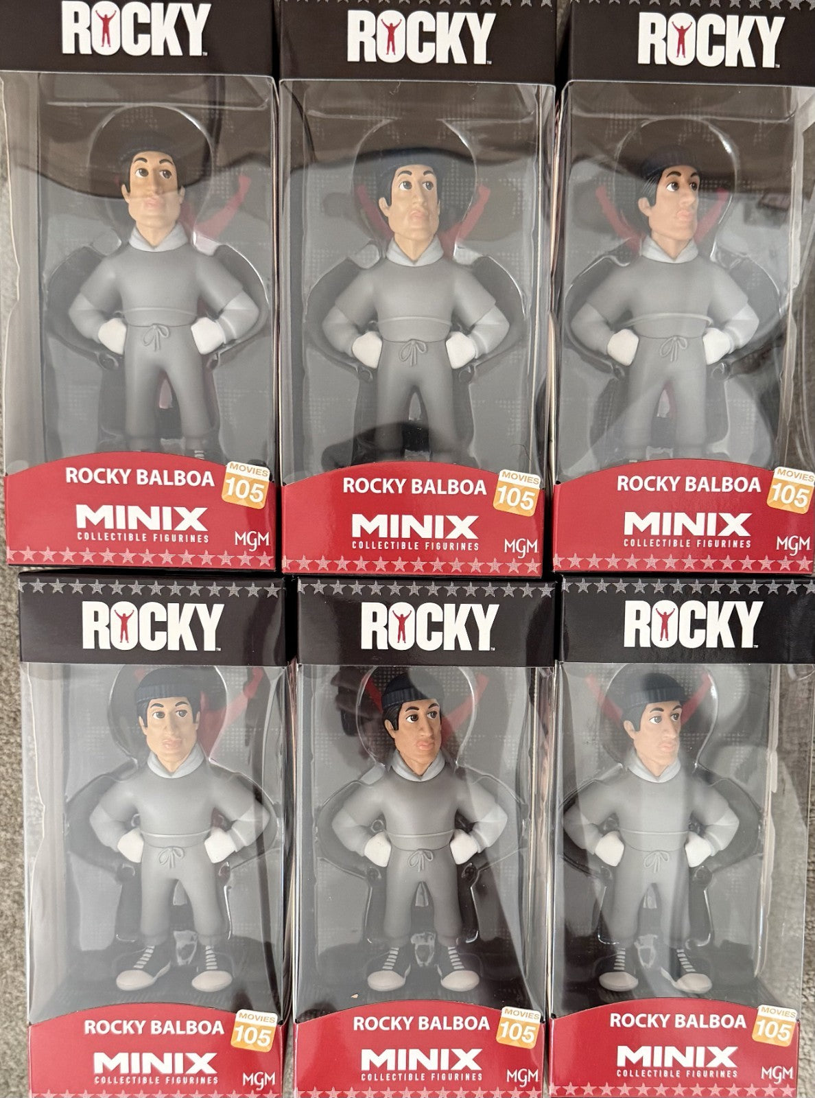Minix Collectible Figure Rocky Balboa (Case of 6)