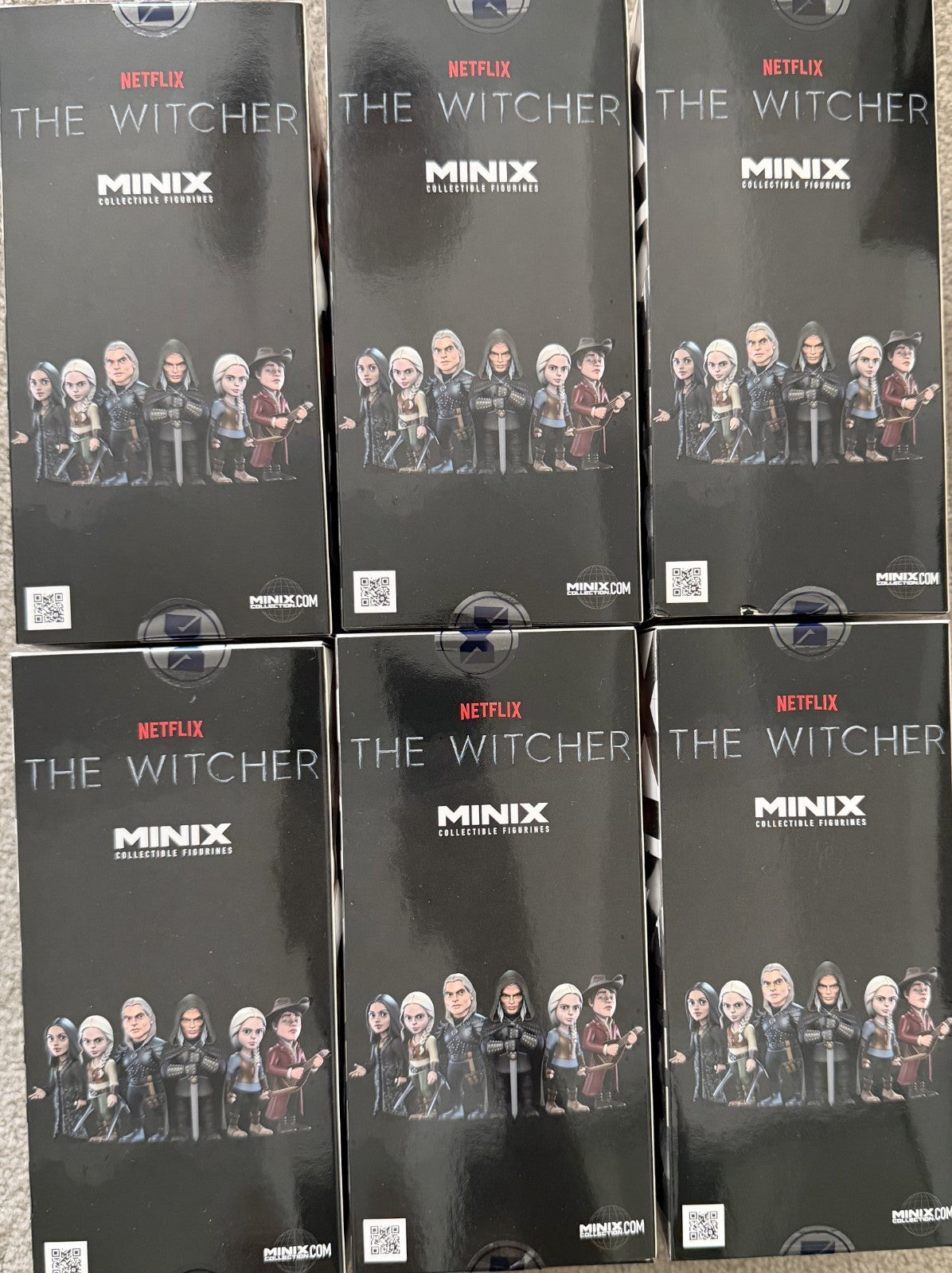 Minix Collectible Figure The Witcher Ciri (Case Of 6 Factory Sealed)
