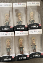 Minix Collectible Figure The Witcher Ciri (Case Of 6 Factory Sealed)