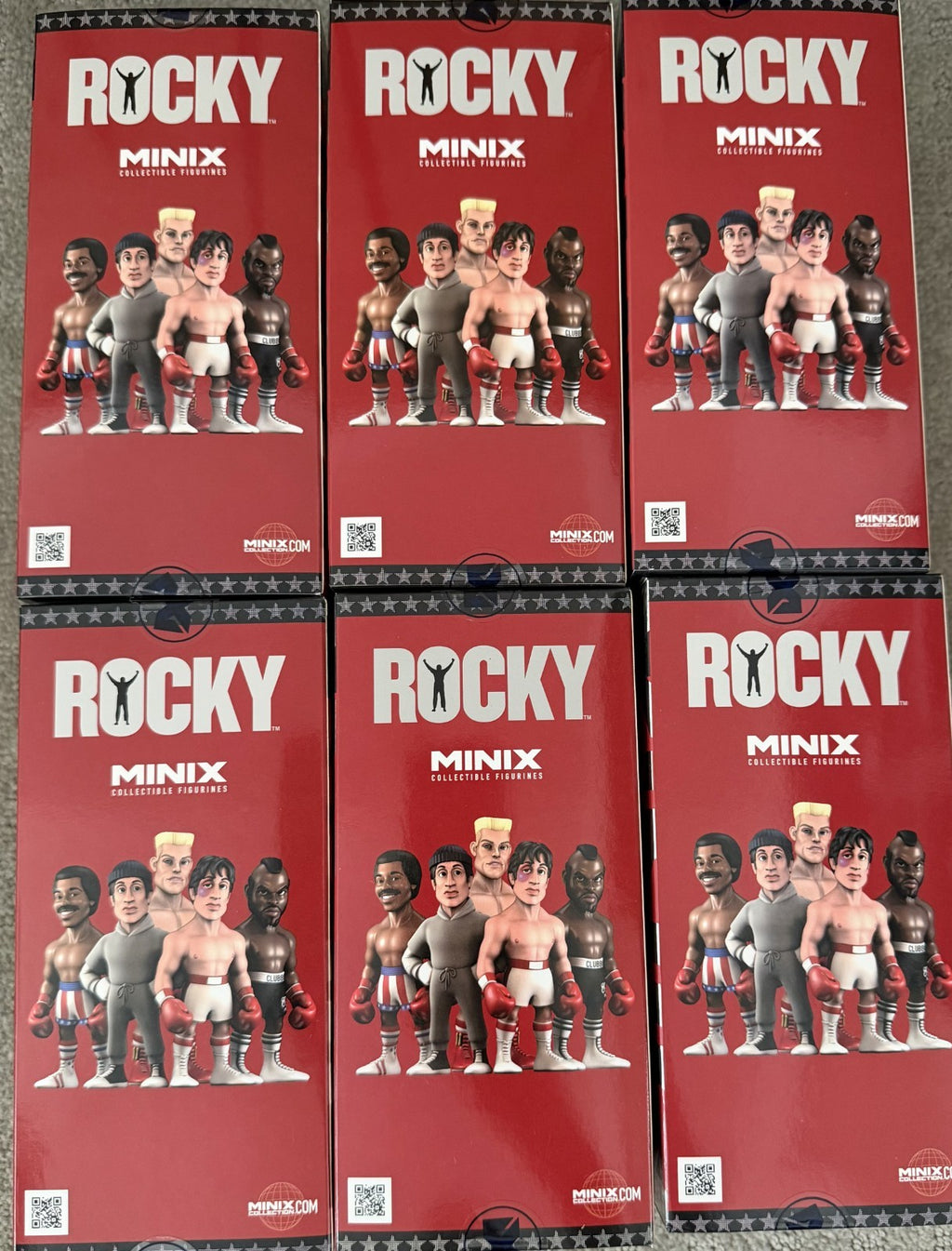 Minix Collectible Figure Rocky Balboa (Case of 6)