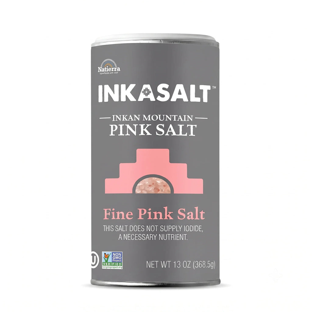 Natierra Himalania® Fine InkaSalt Pink Salt Shaker – 13 oz (368g)