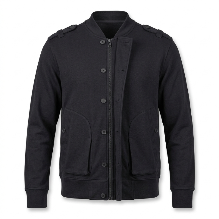 Five Four Black Richmond Knit Jacket