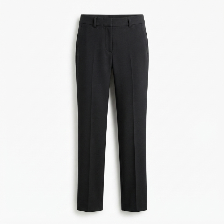 Vince Black Tailored Straight Leg Trousers Size 0