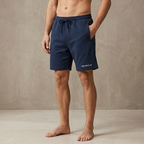 Five Four Melrose Place Navy Sweat Shorts