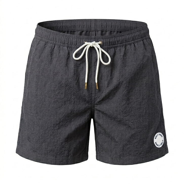 Five Four Gray Ripstop Swim Trunks