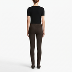 Vince Brown Textured Knit Skinny Pants Size 4