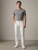 Mark McNairy x Five Four Straight Leg Denim Jeans White