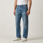 Five Four Live Mechanics Light Wash Straight Leg Jeans