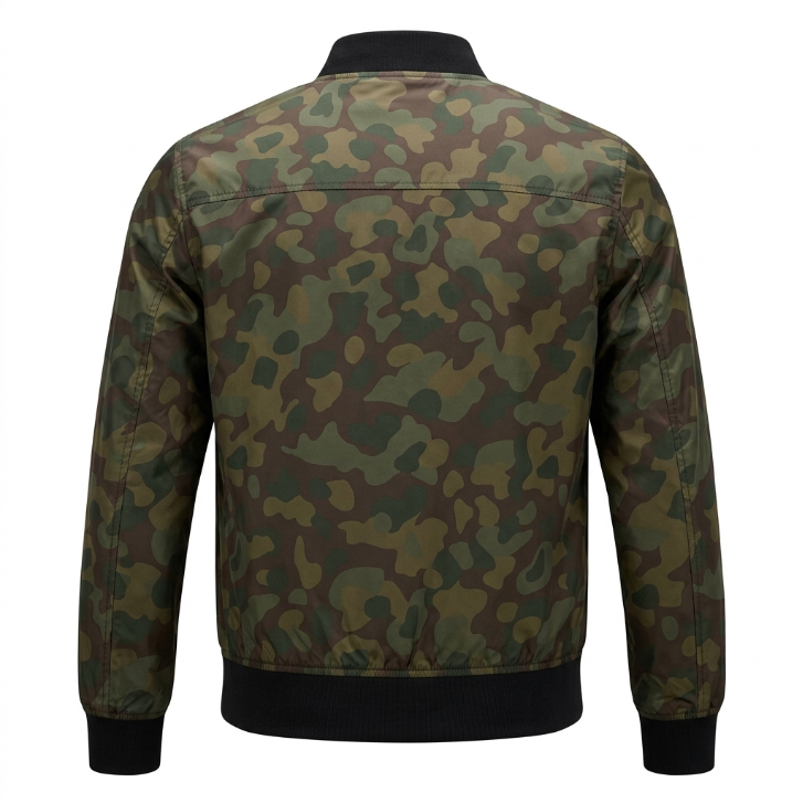 Five Four Camo Reversible Bomber Jacket