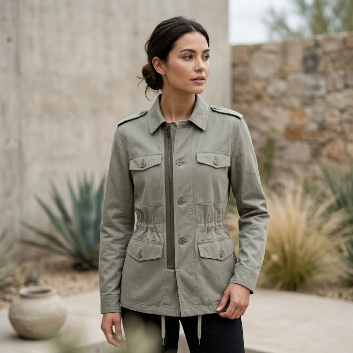 Marc by Marc Jacobs Utility Field Jacket - Khaki